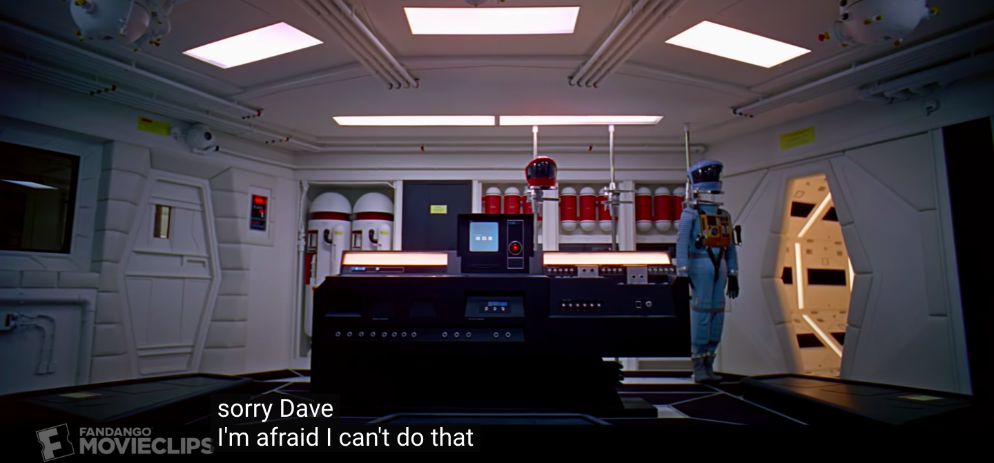 HAL 9000 denying access to Dave
