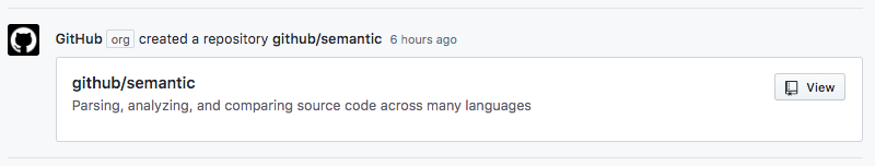 A new repository in the organization will be added to your main GitHub feed A new repository in the organization will be added to your main GitHub feed